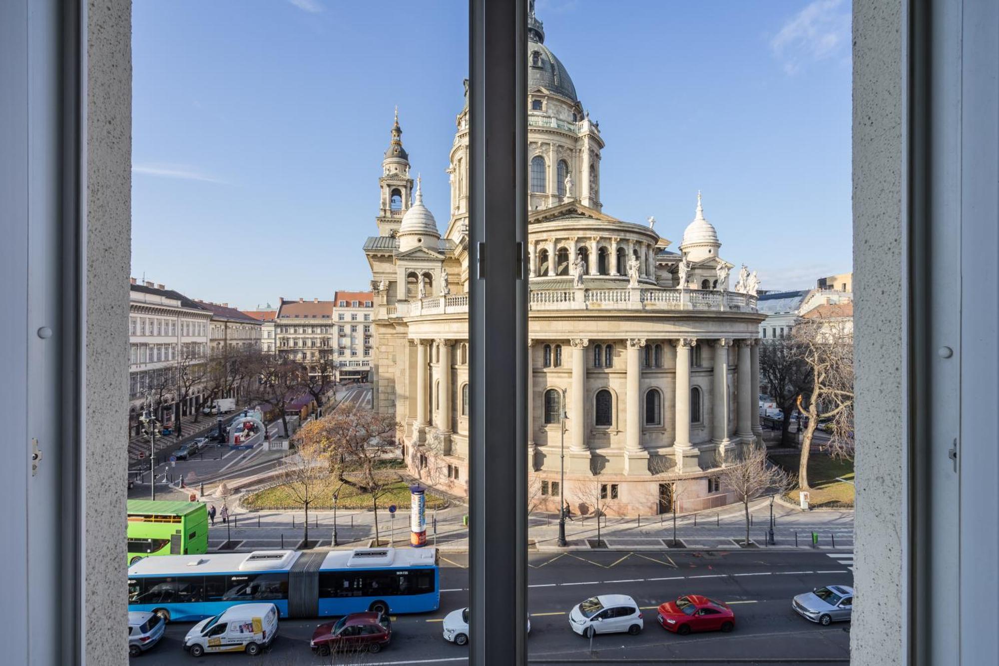 Luxury Suite Basilika Breathless View-Need Reservation For Free Parking Budapest Exterior photo